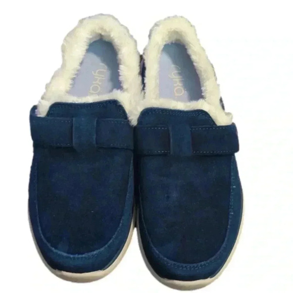 Ryka Womens Lillianna Suede Slip On Moccasins - Picture 1 of 7